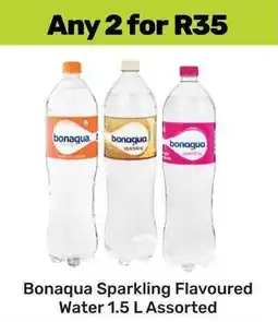 Game Bonaqua Sparkling Flavoured Water Assorted offer
