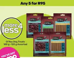 Game Ol'Roy Dog Treats Assorted offer