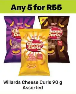 Game Willards Cheese Curls Assorted offer