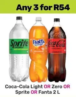Game Coca-Cola Light OR Zero OR Sprite OR Fanta offer