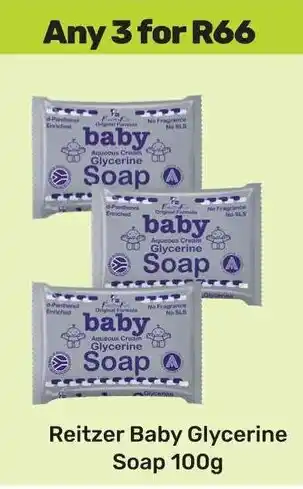 Game Reitzer Baby Glycerine Soap offer