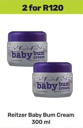 Game Reitzer Baby Bum Cream offer