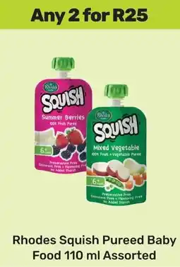 Game Rhodes Squish Pureed Baby Food Assorted offer
