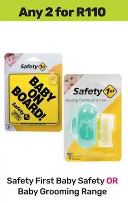 Game Safety First Baby Safety OR Baby Grooming Range offer