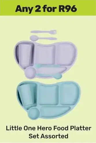 Game Little One Hero Food Platter Set Assorted offer