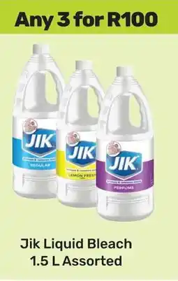 Game Jik Liquid Bleach Assorted offer