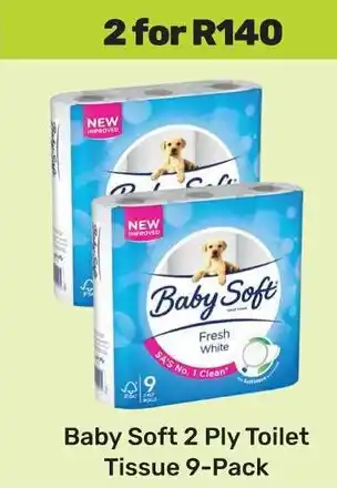 Game Baby Soft 2 Ply Toilet Tissue offer