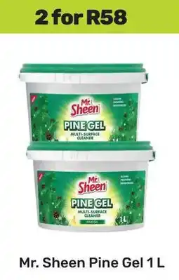 Game Mr. Sheen Pine Gel offer