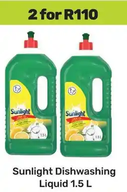 Game Sunlight Dishwashing Liquid offer