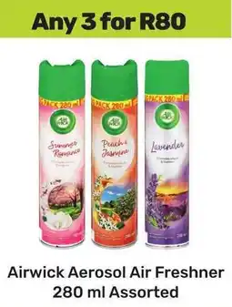 Game Airwick Aerosol Air Freshner Assorted offer