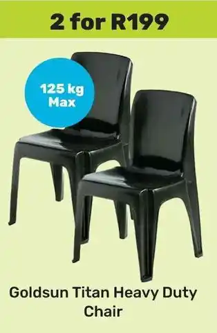 Game Goldsun Titan Heavy Duty Chair offer