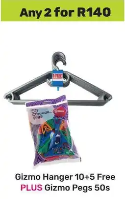 Game Gizmo Hanger PLUS Gizmo Pegs offer