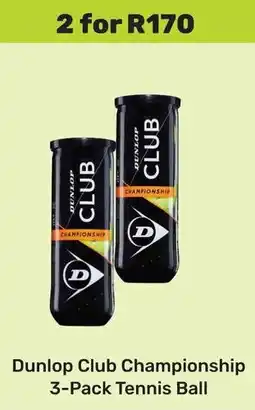 Game Dunlop Club Championship Tennis Ball offer