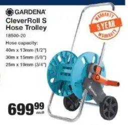 Mica Gardena CleverRoll S Hose Trolley offer