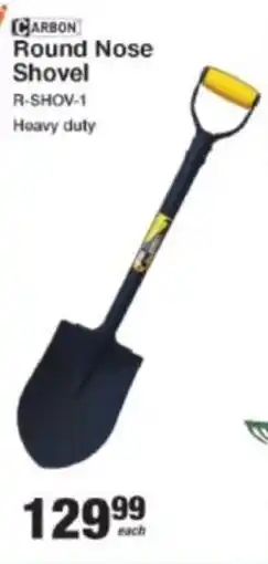 Mica Carbon Round Nose Shovel offer