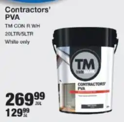 Mica TradeMark Contractors PVA offer