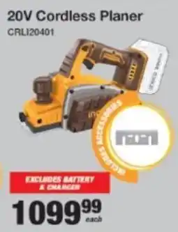 Mica INGCO 20V Cordless Planer offer