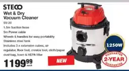 STECO Wet & Dry Vacuum Cleaner