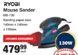 Mica RYOBI Mouse Sander offer