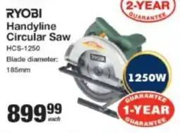 Mica RYOBI Handyline Circular Saw offer