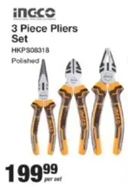 Mica INGCO Pliers Set offer