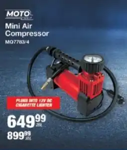 Mica Moto Quip Mini Air Compressor offer