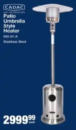 Mica Cadac Patio Umbrella Style Heater offer