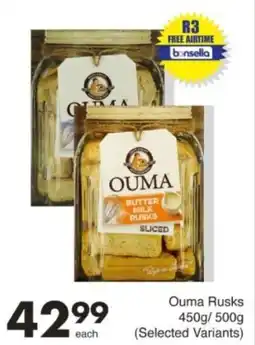 Save Hyper Ouma Rusks offer