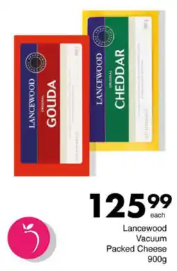 Save Hyper Lancewood Vacuum Packed Cheese offer