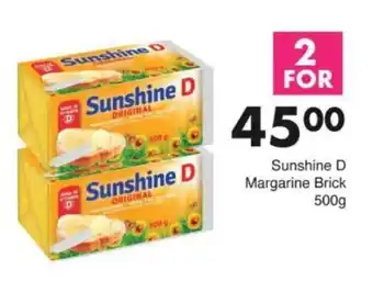 Save Hyper Sunshine D Margarine Brick offer
