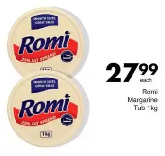 Save Hyper Romi Margarine Tub offer