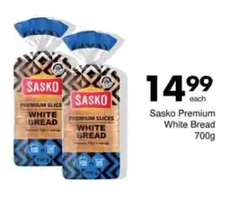 Save Hyper Sasko Premium White Bread offer