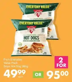 Save Hyper Fry's Everyday Value Pack Soya Hot Dog offer