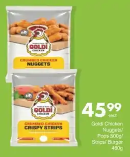 Save Hyper Goldi Chicken Nuggets/ Pops/ Strips/ Burger offer