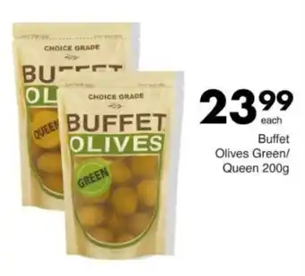 Save Hyper Buffet Olives Green/ Queen offer