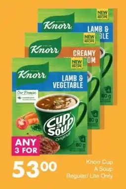 Save Hyper Knorr Cup A Soup Regular/ Lite Only offer