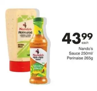 Save Hyper Nando's Sauce/ Perinaise offer