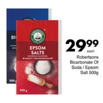Save Hyper Robertsons Bicarbonate Of Soda/ Epsom Salt offer