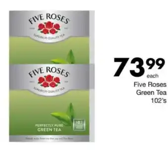 Save Hyper Five Roses Green Tea offer