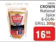 KitKat Cash and Carry CROWN National Spice 6-GUN-GRILL 200g offer