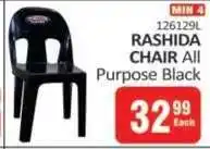 KitKat Cash and Carry RASHIDA CHAIR All Purpose Black offer