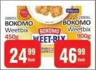 KitKat Cash and Carry Bokomo Weetbix 450g offer