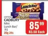 KitKat Cash and Carry CADBURY Mini Lunch Bar/PS offer