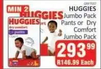 KitKat Cash and Carry HUGGIES Jumbo Pack Pants or Dry Comfort Jumbo Pack offer