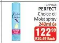 KitKat Cash and Carry PERFECT Choice oil Moist spray offer