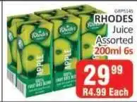 KitKat Cash and Carry RHODES Juice Assorted 200ml 6s offer