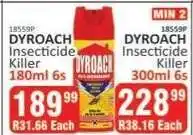 KitKat Cash and Carry DYROACH Insecticide Killer 180ml 6s offer