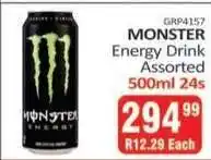 KitKat Cash and Carry Monster Energy Drink Assorted offer
