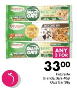 Save Hyper Futurelife Granola Bars/ Oats Bar offer