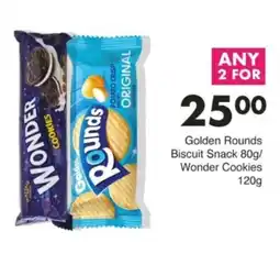 Save Hyper Golden Rounds Biscuit Snack/ Wonder Cookies offer